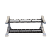 Body Solid Pro Clubline SDKR 2 Tier Saddle Dumbell Rack | SDKR500SD