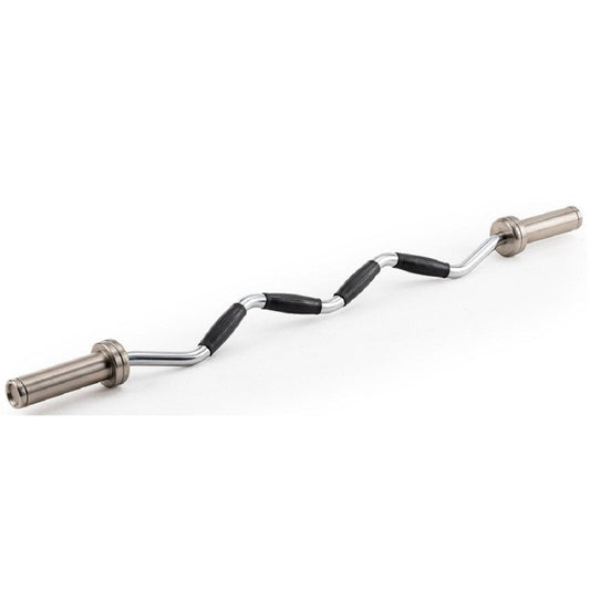 York Int'l. Curl Bar w/ Rubber Grips - 30 mm - 32030