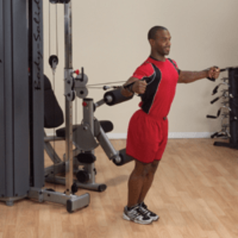 Body Solid 3/4DGYM  Stack Base Unit | - Sample Exercise 8