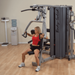 Body Solid 3/4DGYM  Stack Base Unit | - Sample Exercise 10