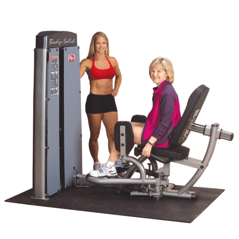 Body Solid Dual Inner Outer Thigh Machine  Freestanding  210LB Stack | DIOTSF
