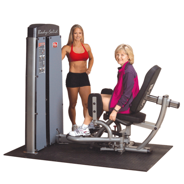 Body Solid Dual Inner Outer Thigh Machine  Freestanding  210LB Stack | DIOTSF