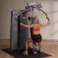Body Solid Dual Pec/Fly-Machine, Freestanding 210LB Standing - DPECSF