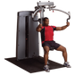 Body Solid Dual Pec/Fly-Machine, Freestanding 210LB Standing - DPECSF