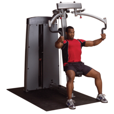 Body Solid Dual Pec/Fly-Machine, Freestanding 210LB Standing | DPECSF