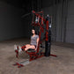 Body Solid Red Bi Angular Home Gym | G6BR - Sample Exercise