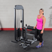 Body Solid Pro Select AB and Back Selectorized with 210LB Stack | GCAB-STK 