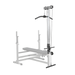 Body Solid Lat Pull Down/Seated Row Attachment for Benches | GLRA81