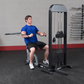 Body Solid Pro Select Functional Pressing Station with 210lb stack | GMFP-STK - Sample Exercise
