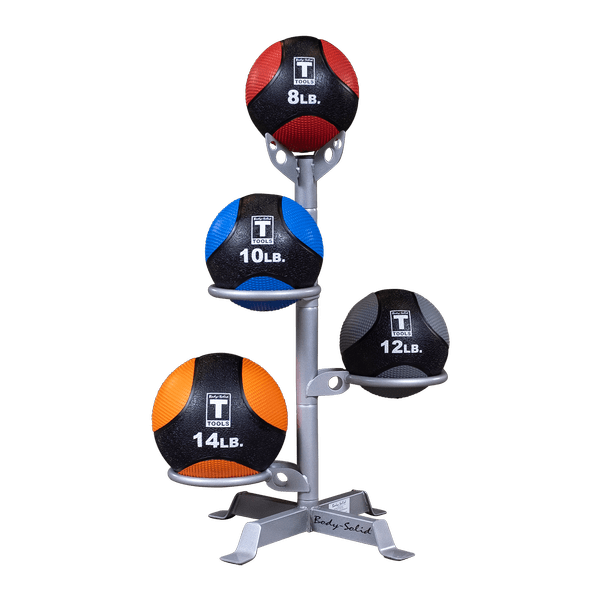 Body Solid Medicine Ball Rack 3 - GMR5
