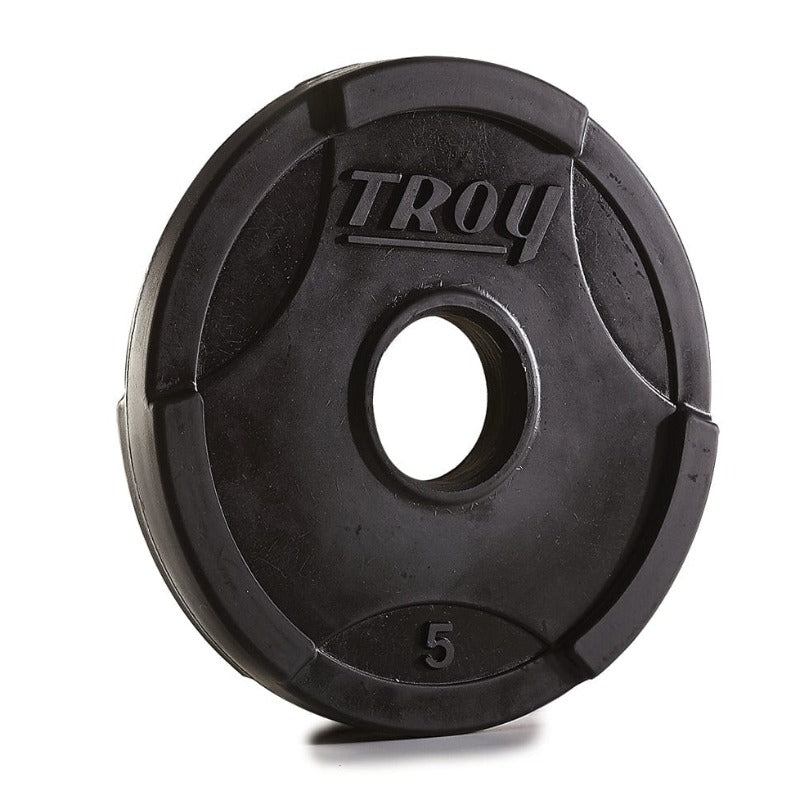 Troy Urethane Encased Olympic Grip Plate (Pairs) - GO-U