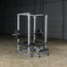 Body Solid  Power Rack | GPR378 -- Sample Photo with Bench and  Barbell