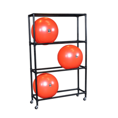 Body Solid SSBR100 8 Ball Stability Ball Rack Sample with Stability Ball