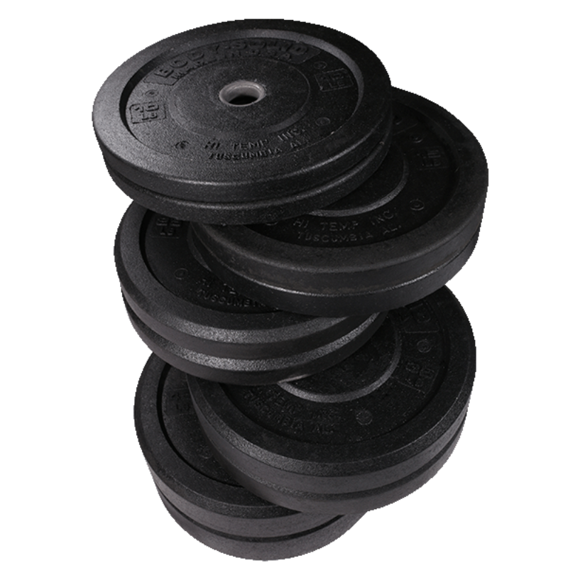 Body Solid Black Bumper Plates - OBPH