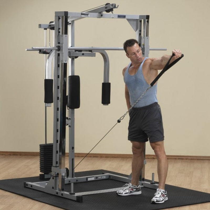 Body Solid Powerline Lat Attachment for PSM144x | PLA144X - Sample Exercise