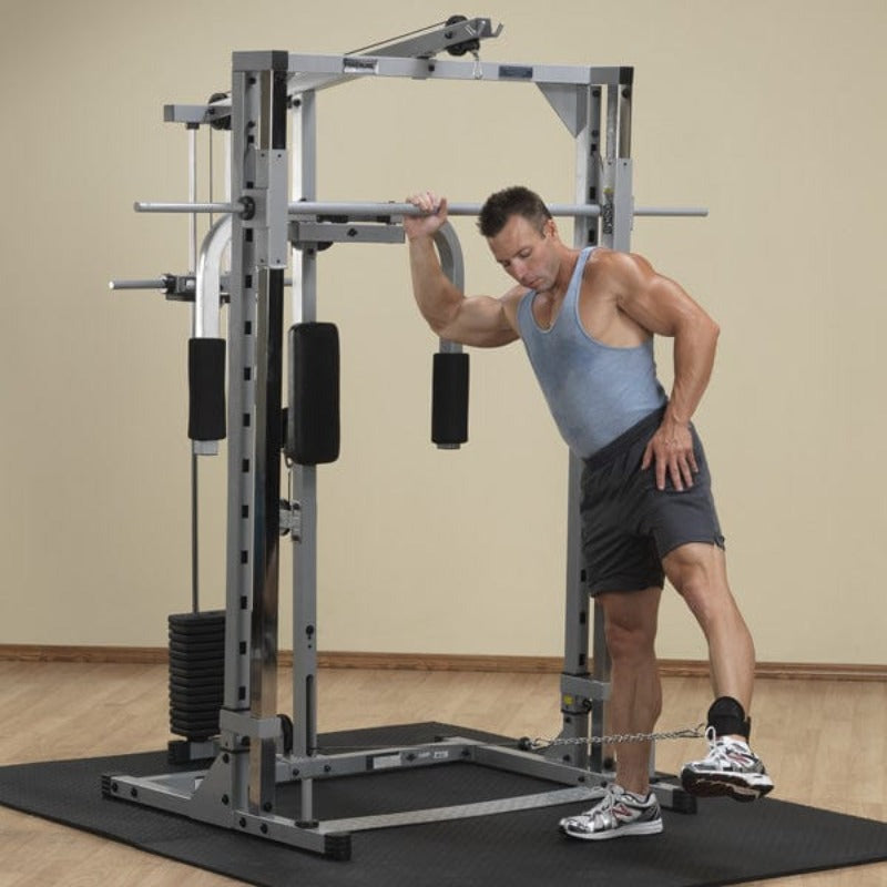 Body Solid Powerline Lat Attachment for PSM144x | PLA144X - Sample Exercise