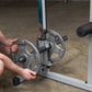 Body Solid Powerline Lat with Low Row  | PLM180X  - Sample with Grip Plates