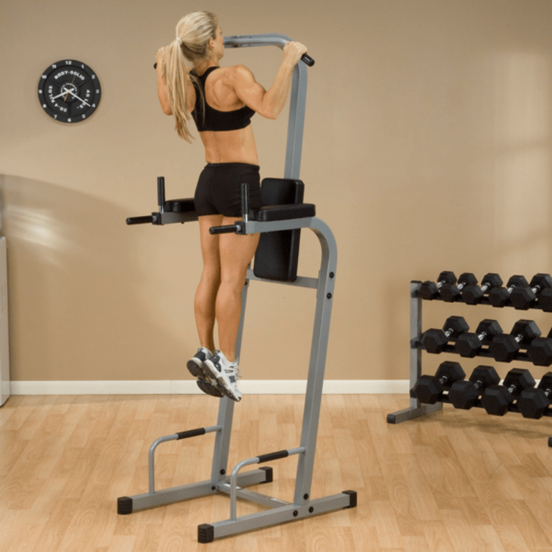 Body Solid Powerline Vertical Knee Raise | PVKC83X - Sample Exercise