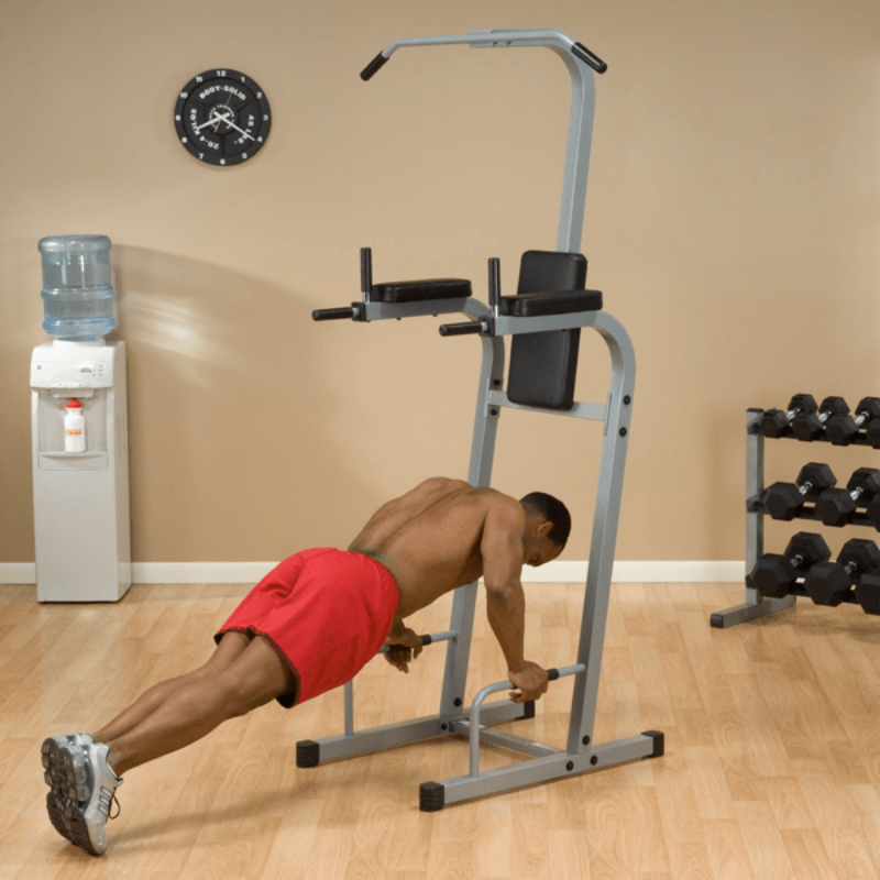 Body Solid Powerline Vertical Knee Raise | PVKC83X - Sample Exercise