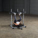 Body Solid Powerline Vertical Leg Press | PVLP156X - Sample Exercise with Plates