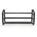 Power Systems Denali Series ProStyle Dumbbell Rack 15 Pairs Front View Empty