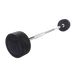Body Solid Rubber Coated Fixed Straight Barbell - 80 lb