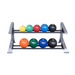 Body Solid Pro Clubline SDKR 2 Tier Med Ball Rack | SDKR500MB - Sample Colored Med ball