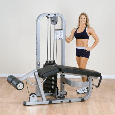 Body Solid Pro Clubline Leg Curl Machine with 210 LB Stack | SLC400G/2