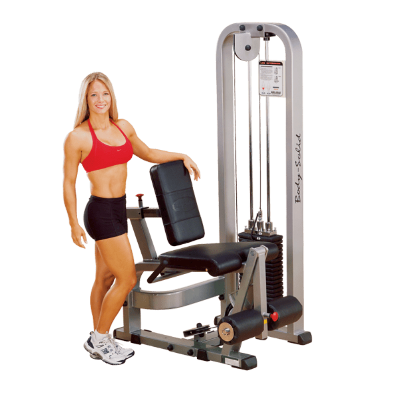 Body Solid PCL Leg Extension Machine with 210 LB Stack - SLE200G/2