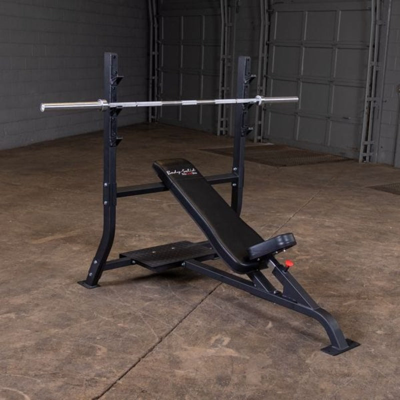 Body Solid Pro Clubline Olympic Incline Bench | SOIB250 