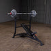Body Solid Pro Clubline Olympic Incline Bench | SOIB250 - Sample with Grip Plates