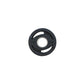 TKO 300Lb Olympic Rubber Plate set w/ Retail Bar & Collars - 803OR-300