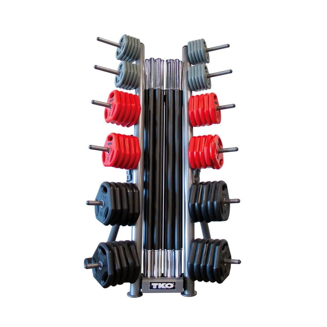 TKO Cardio Pump Group Pack, 10 Sets / Rack | 837CPAC-10